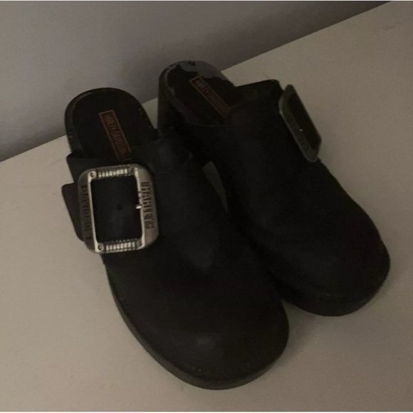 harley davidson slip on clogs size woman’s 6 - Picture 4 of 7
